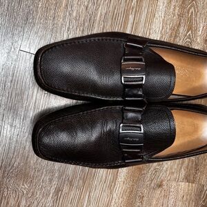 Dark Brown Ferragamo Loafers